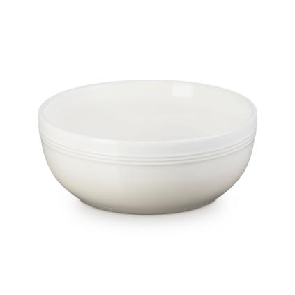 Servírovací mísa COUPE 20 cm, 1,6 l, MERINGUE, kamenina, Le Creuset