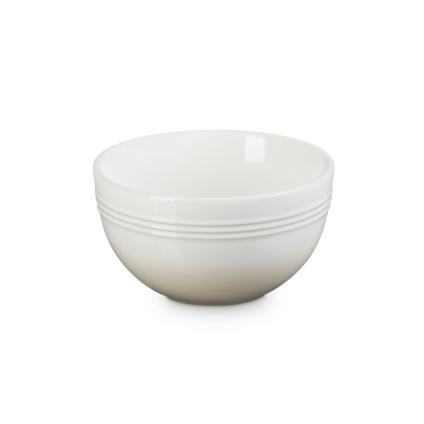 Jídelní miska COUPE 12 cm, 350 ml, MERINGUE, kamenina, Le Creuset
