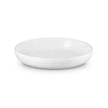 Jídelní mísa COUPE 22 cm, 960 ml, WHITE, kamenina, Le Creuset