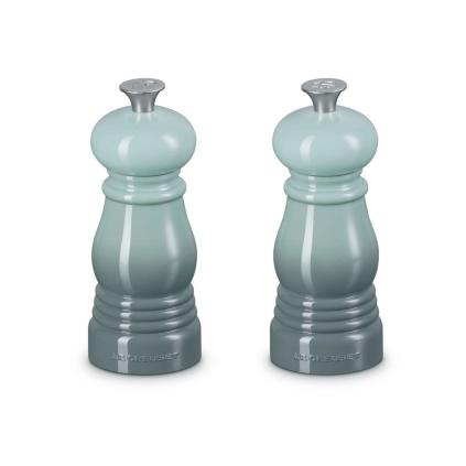 Sada mlýnků na sůl a pepř 11 cm, sada 2 ks, SEA SALT, plast, Le Creuset