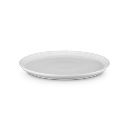Přílohový talíř COUPE 22 cm, WHITE, kamenina, Le Creuset