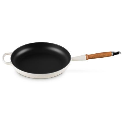 Pánev SIGNATURE 28 cm, MERINGUE, litina, Le Creuset