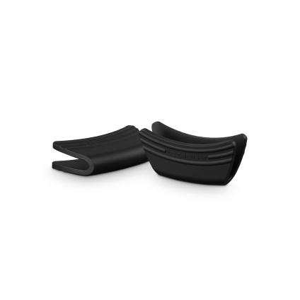 Chňapka na hrnec 12 cm, sada 2 ks, BLACK ONYX, silikon, Le Creuset