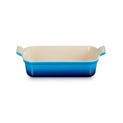 Zapékací mísa HERITAGE 26 cm, 2,4 l, AZURE, kamenina, Le Creuset