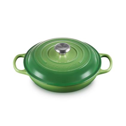 Kastrol SIGNATURE 26 cm, 2,2 l, BAMBOO, litina, Le Creuset