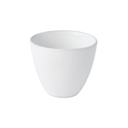 Šálek SNOW LEAF 150 ml, bílá, keramika, MIJ