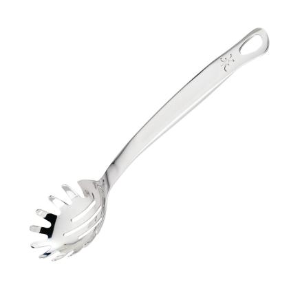 Lžíce na špagety PROVISIONS 33 cm, stříbrná, nerezová ocel, Hestan