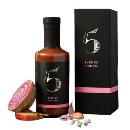 Gurmánská chilli omáčka EVER SO ENGLISH 200 ml, Chilli No5
