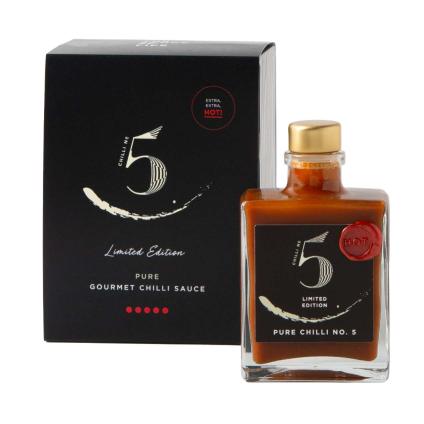 Chilli omáčka PURE CHILLI NO. 5 100 ml, limitovaná edice, Chilli No5