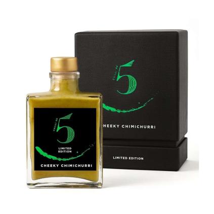 Chilli omáčka CHEEKY CHIMICHURRI 100 ml, limitovaná edice, Chilli No5