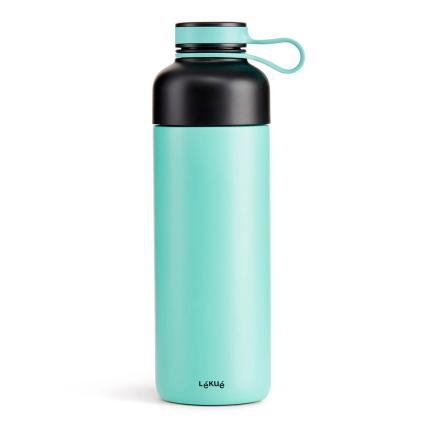 Termoláhev BOTTLE TO GO 500 ml, tyrkysová, nerezová ocel, Lékué