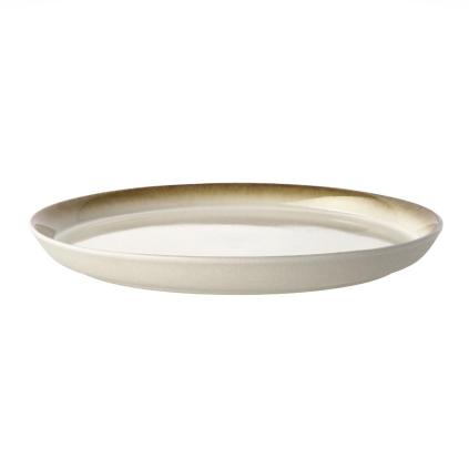 Jídelní talíř GASTRO 27 cm, bílá / krémová, kamenina, Bitz