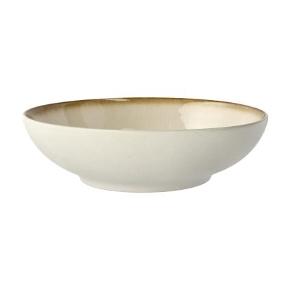 Jídelní mísa GASTRO 20 cm, 1 l, bílá / krémová, kamenina, Bitz