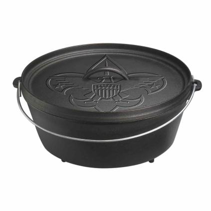 Kotlík BOY SCOUT 5,7 l, litina, Lodge