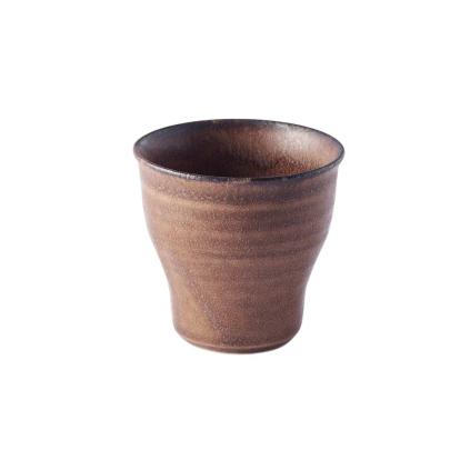 Šálek COCOA 70 ml, hnědá, keramika, MIJ