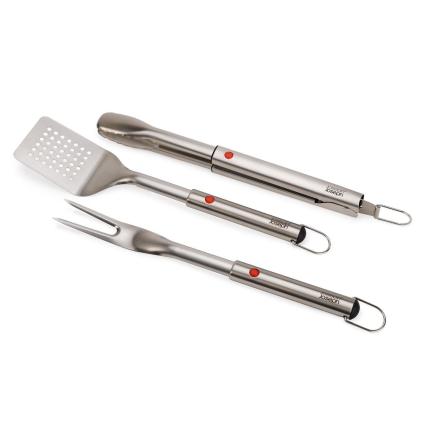 Grilovací náčiní GRILLOUT 2000004, sada 3 ks, nerezová ocel, Joseph Joseph