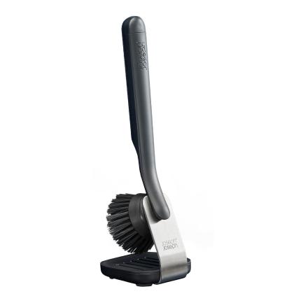 Kartáč na nádobí SINKTECH 6500010 28 cm, šedá, plast, Joseph Joseph