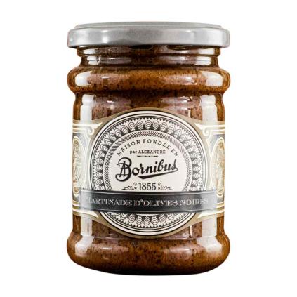 Pomazánka z černých oliv 240 g, BORNIBUS