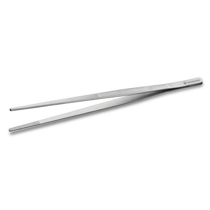 Kuchyňská pinzeta 30 cm, rovná, stříbrná, nerezová ocel, Victorinox