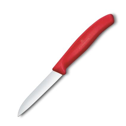 Ořezávací nůž SWISS CLASSIC 8 cm, červená, plast, Victorinox
