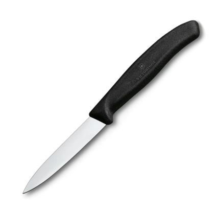 Ořezávací nůž SWISS CLASSIC 8 cm, černá, plast, Victorinox