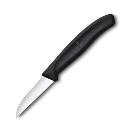 Ořezávací nůž SWISS CLASSIC 6 cm, černá, plast, Victorinox
