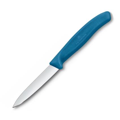 Ořezávací nůž SWISS CLASSIC 8 cm, modrá, plast, Victorinox