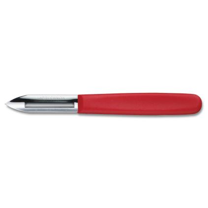 Škrabka na zeleninu 16 cm, červená, plast, Victorinox