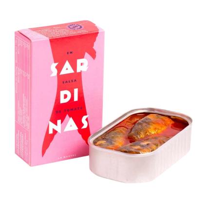 Sardinky 120 ml, 3-5 ks v rajčatové omáčce, La Narval