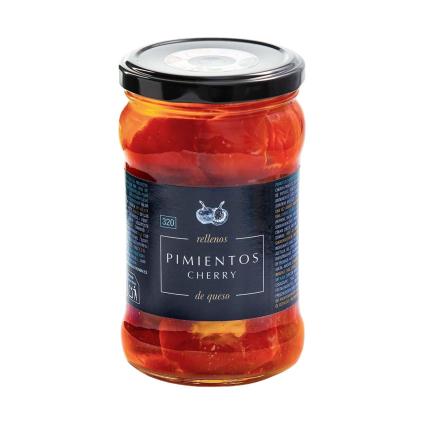 Cherry papričky 320 ml, sladce pikantní se smetanovým sýrem, Garden Delights