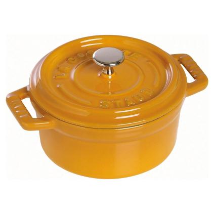 Hrnec 28 cm, 6,7 l, hořčicová, litina, Staub