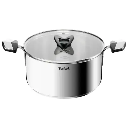 Kastrol EMOTION+ 24 cm, 5,4 l, nerez, Tefal