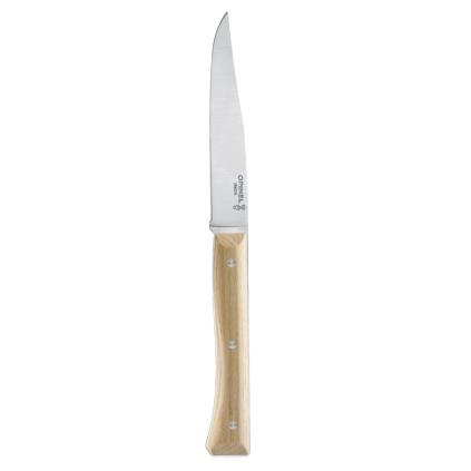 Jídelní nůž FACETTE 11 cm, sada 4 ks, světlý jasan, Opinel