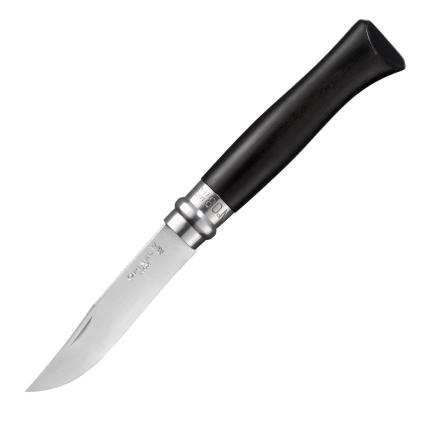 Kapesní nůž N°08 8,5 cm, ebenové dřevo, v dárkové krabičce, Opinel
