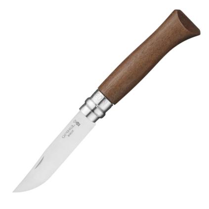 Kapesní nůž N°08 8,5 cm, vlašský ořech, Opinel