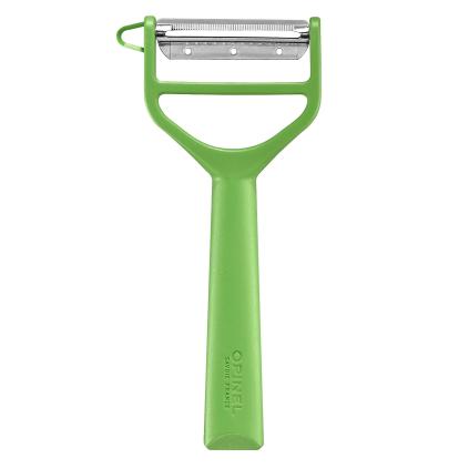 Škrabka na zeleninu T-DUO, zelená, plast, Opinel