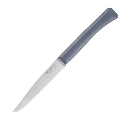 Jídelní nůž BON APPÉTIT + 11 cm, šedá, plast, Opinel
