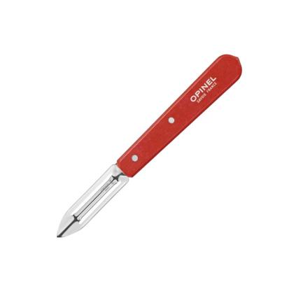 Škrabka na zeleninu N°115 PAYSAGE 16 cm, červená, habrové dřevo, Opinel