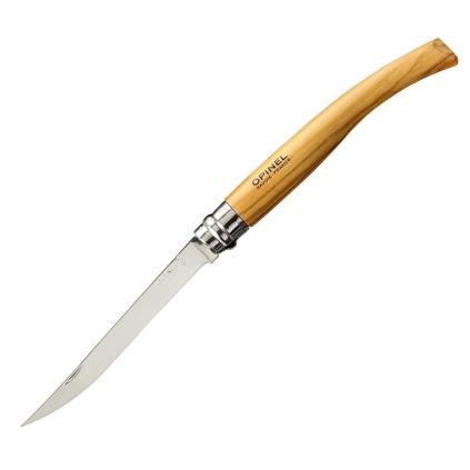 Kapesní nůž N°12 EFFILÉ 12 cm, přírodní, olivové dřevo, Opinel