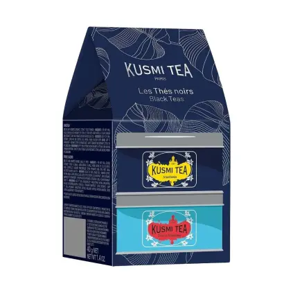 Dárková sada čajů ANASTASIA & PRINCE VLADIMIR, 2 x 20 g plechovka, Kusmi Tea