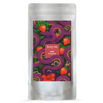 Bio Ube prášek 100 g, jahoda, Kusmi Tea