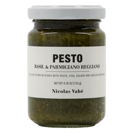 Bazalkové pesto 135 g, s parmazánem, Nicolas Vahé