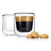 Termosklenice na espresso NERO 80 ml, sada 2 ks, Blomus