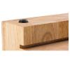 128339 6 krajeci deska s nerezovym tackem continenta 39 x 27 x 6 cm