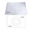 non stick pastry mat with marks silicone