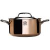 Hrnec PRIMA MATERA 16 cm, 1,8 l, na indukci, měď, de Buyer