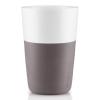 Termohrnek 360 ml, sada 2 ks,  na café latte, šedá, Eva Solo
