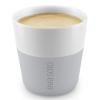 Termošálky na espresso 80 ml 2 kusy světle šedé Eva Trio