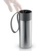 Nerezový termohrnek To Go s šedým uzávřem 0,35 l Eva Trio