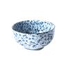 Jídelní miska BLUE DAISY 16 cm, 800 ml, modrá, keramika, MIJ
